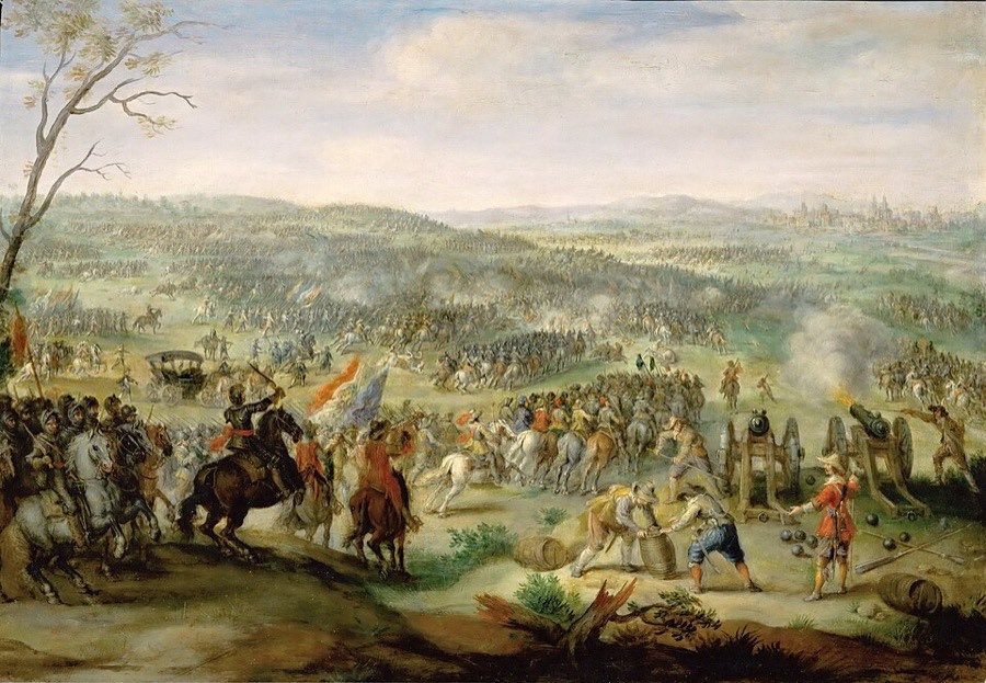 Bitva na Bílé hoře (Snayers, asi 1620)
