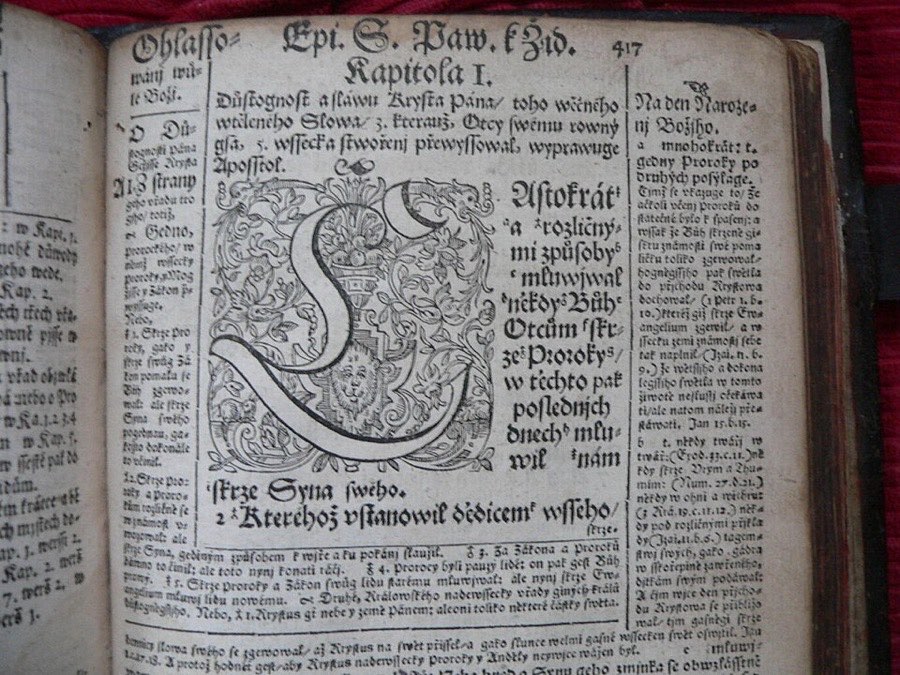 Bible kralická (1579 až 1594)
